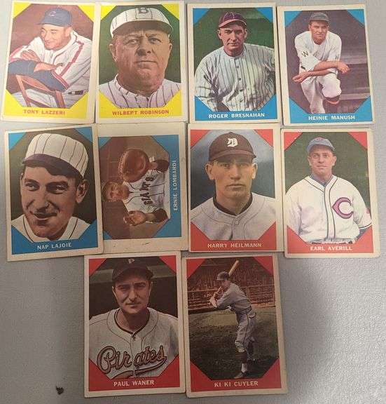 10 Very rare and collectable Vintage cards