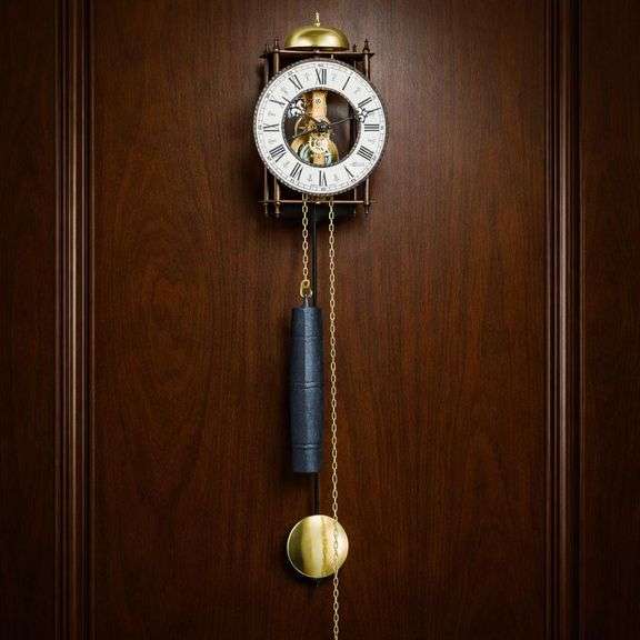 Mechanical Brass & Wrought Iron Timepiece