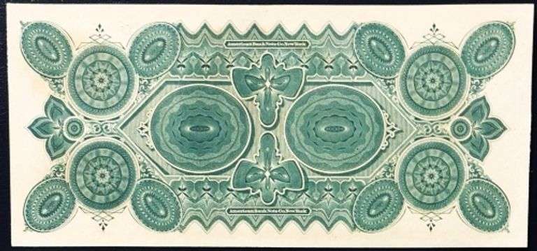 Superb Crisp 1873 $1 Note South Carolina Railroad Company!