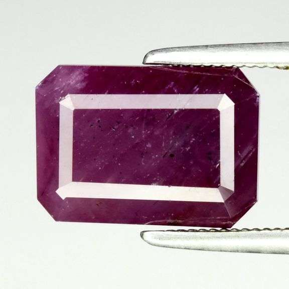 Simply incredible 5.25ct violet red untreated Ruby