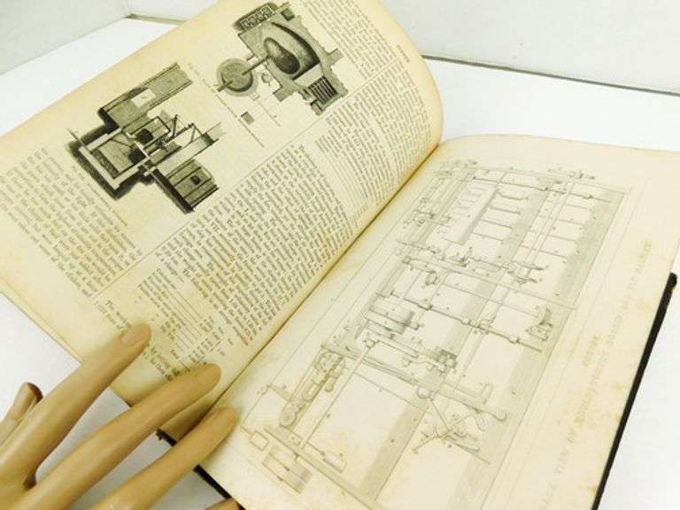 1851 Cyclopedia of Arts & Manufactures of all Nations