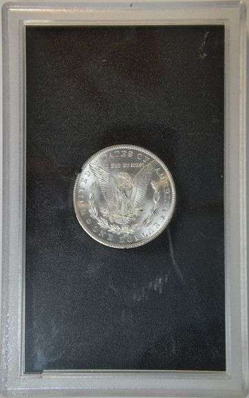 Choice BU 1884-CC Morgan Silver Dollar in original GSA pack