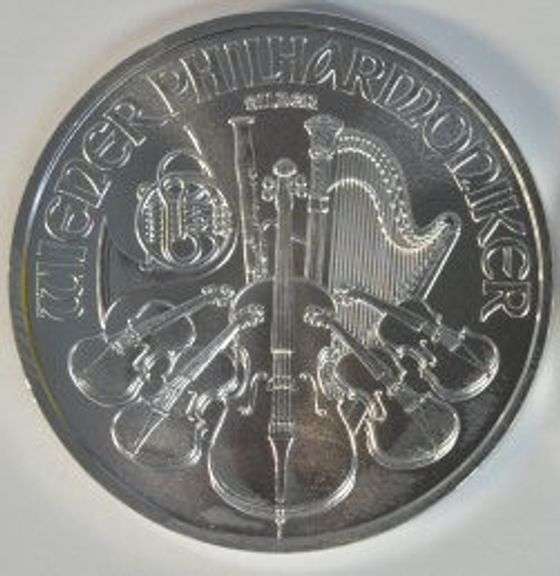 2023 Austrian Silver Philharmonic Coin 1 oz .999 Fine Silver BU