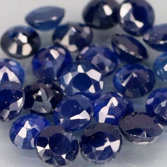 Deep color! 3.11ct cobalt blue Sapphire set! Heated only!