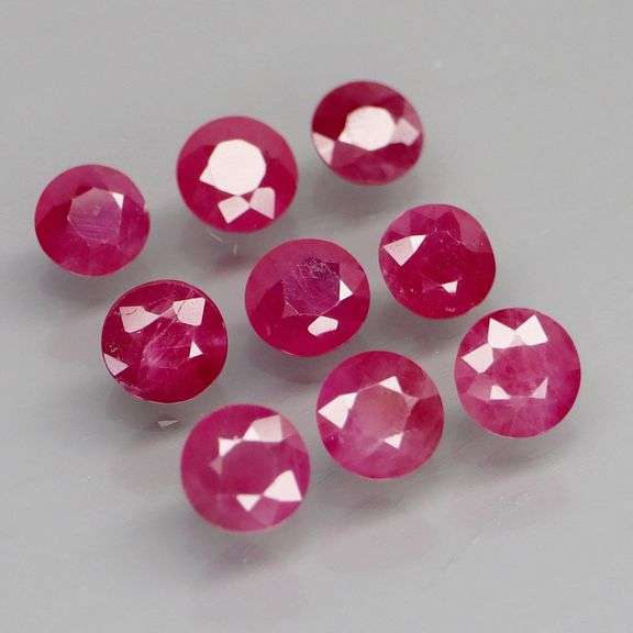Deep violet red! 3.00 carats of REAL Burmese Rubies!