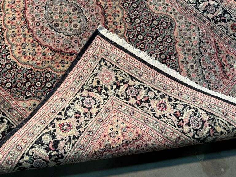 Superb Silk&Wool Tabriz Rug 4x6