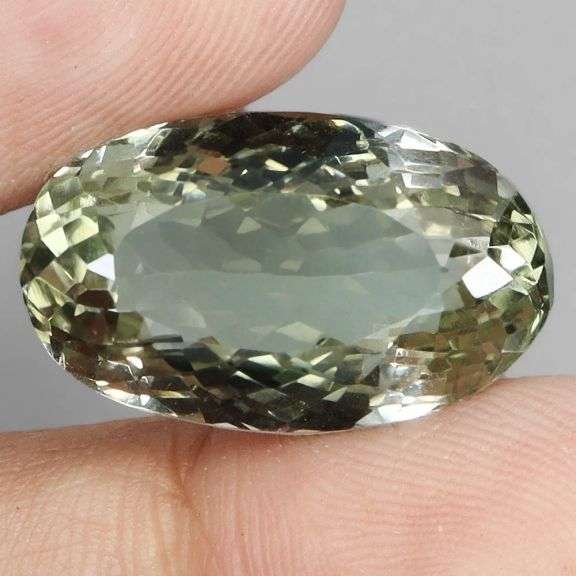 Brilliant 16.52ct natural platinum green Amethyst