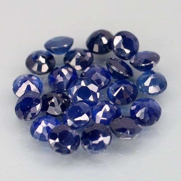 Deep color! 3.11ct cobalt blue Sapphire set! Heated only!