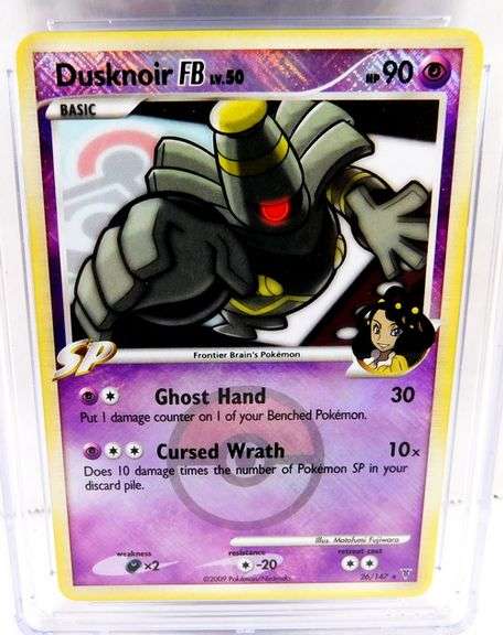 Pokémon 2009 Dusknoir FB Cross Holo Card, 8 NM/MT