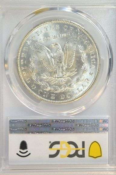 Blazing near Gem BU 1904-O Morgan Silver Dollar. PCGS MS64