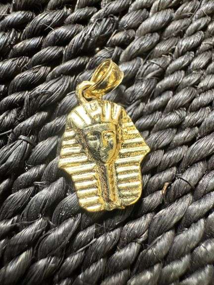 10k Yellow Gold Pharaoh Pendant
