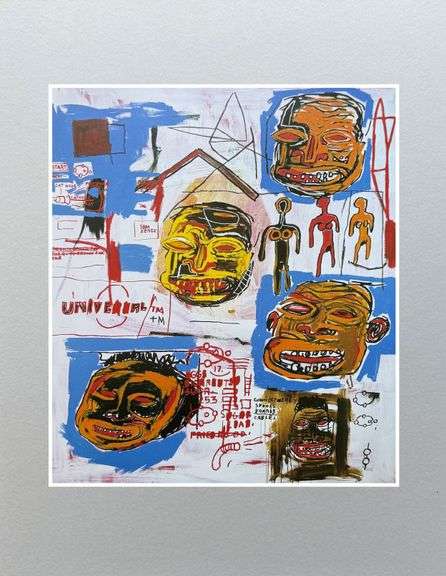Colorful Jean-Michel Basquiat From 'The Art of Storytelling'