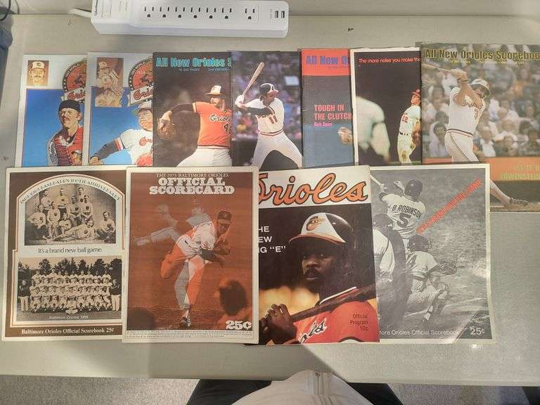 25 Rare Vintage Orioles Sports Publishing Magazine