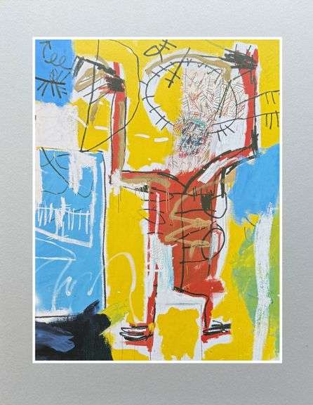 Colorful Jean-Michel Basquiat From 'The Art of Storytelling'