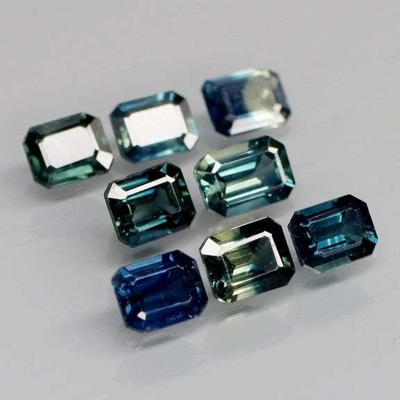 Multi-color! 4.50 carat set of real Australian Sapphires!