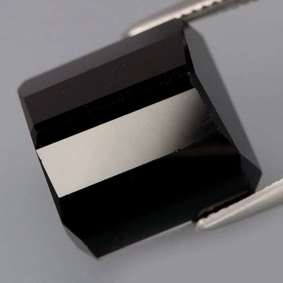 Intense 9.45ct blue black Tourmaline! With a touch of gray!