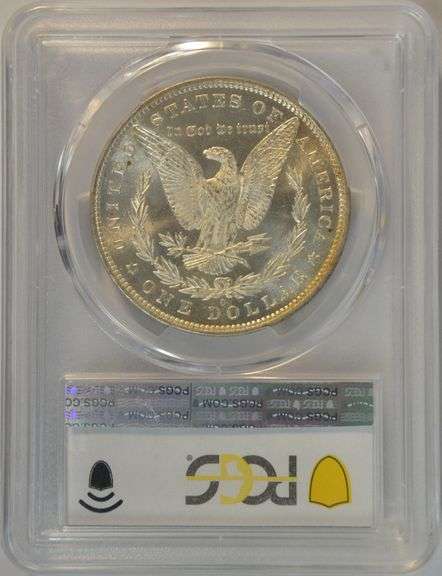 Creamy-white virtual Gem BU 1881-O Morgan Silver Dollar. PCGS MS64