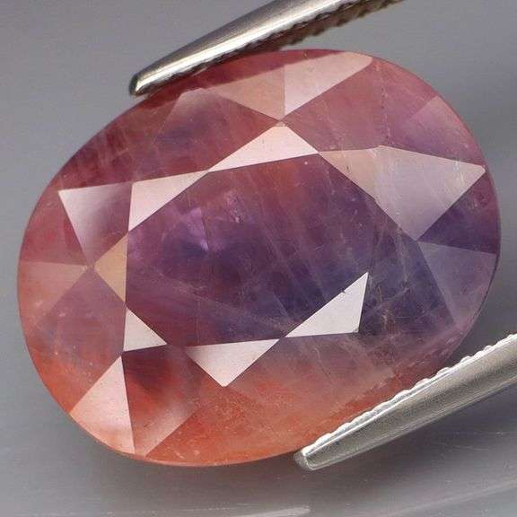 Collectors tri-color Sapphire! It weighs a whopping 15.55 carats!