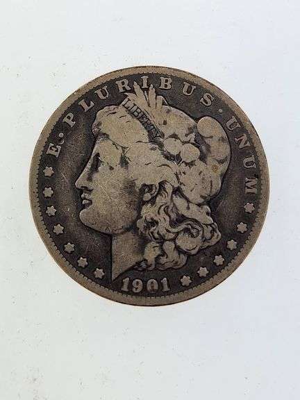 1901-S Morgan Silver Dollar, Better Date