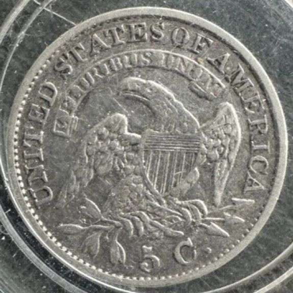 1831 Capped Bust Silver Half Dime Early U.S. Coinage Classic Type Circulated