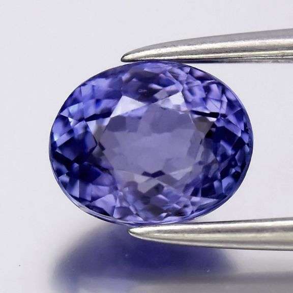 Glittering! 1.15ct rich violet blue Tanzanite