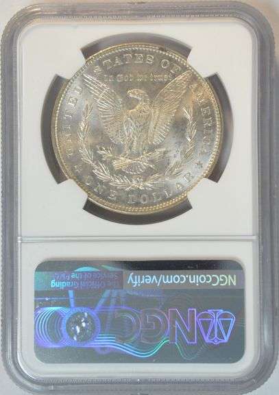 Better near Gem BU 1888 Morgan Silver Dollar. NGC MS64