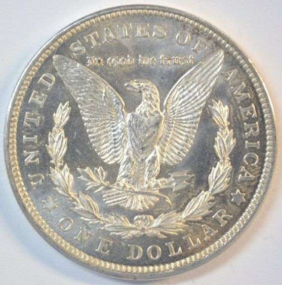Prooflike BU 1921 Morgan Silver Dollar. Flashy