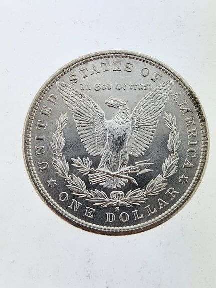 1881-S Morgan Silver Dollar, UNC
