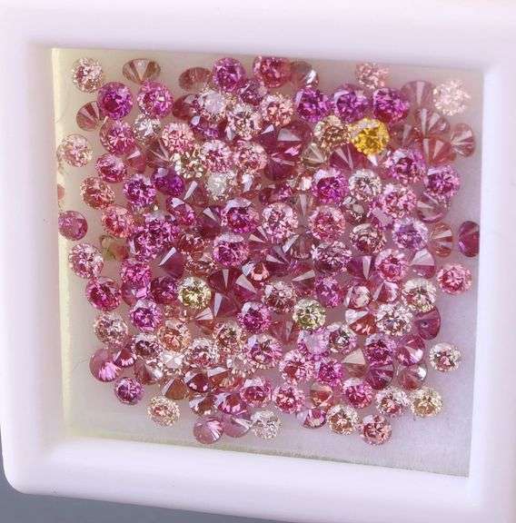 Massive! 3.38ct parcel of real pink Diamonds!
