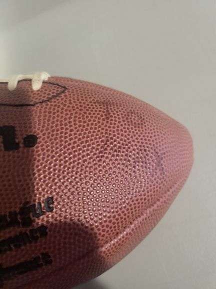 Hall of Famers Authpgrph Football by Johnny Unitas, A. Donovan, Jim Parker
