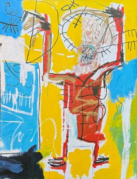 Colorful Jean-Michel Basquiat From 'The Art of Storytelling'