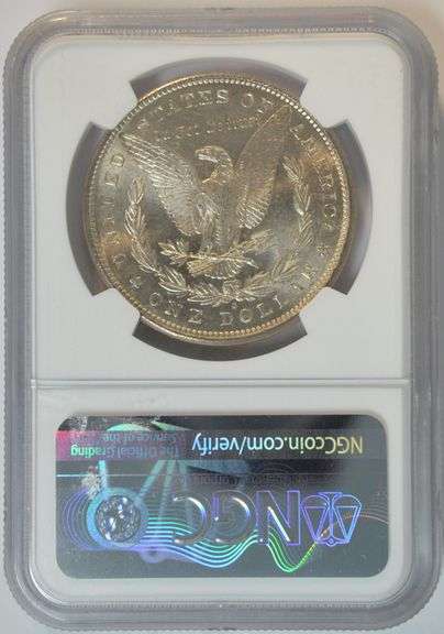 “Gem” BU 1881-S Morgan Silver Dollar. NGC MS64. Full Strike