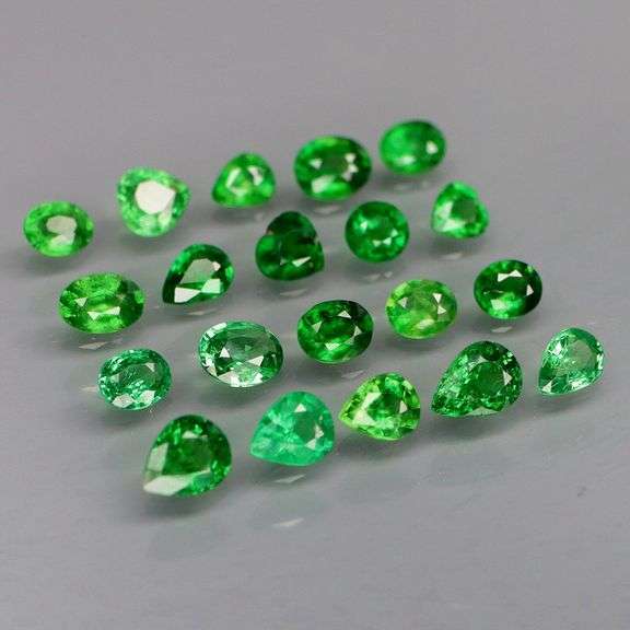 Wow! 4.25 carats of REAL Tsavorite Garnets! And they're UNTREATED!
