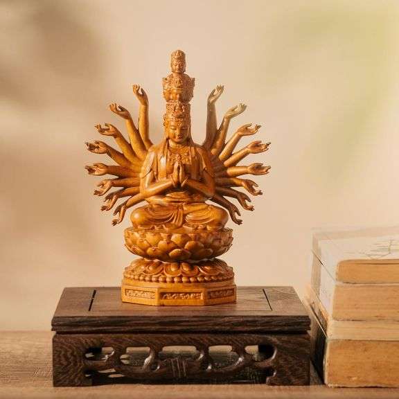 Thousand Hands Wooden Buddha