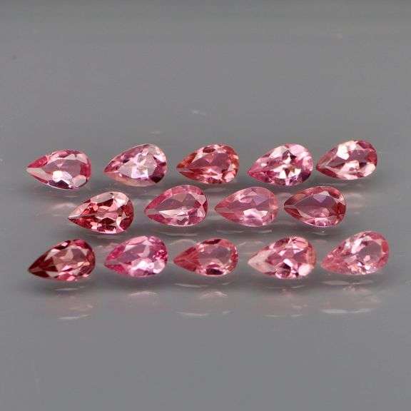 Real UNTREATED pink Tourmaline! 2.53 carats of it! 14 pieces!