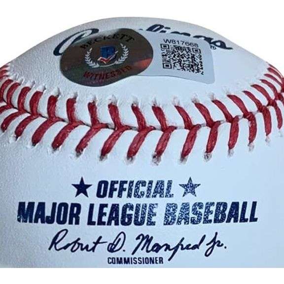 Miguel Cabrera Triple Crown 2012 Signed Baseball with COA