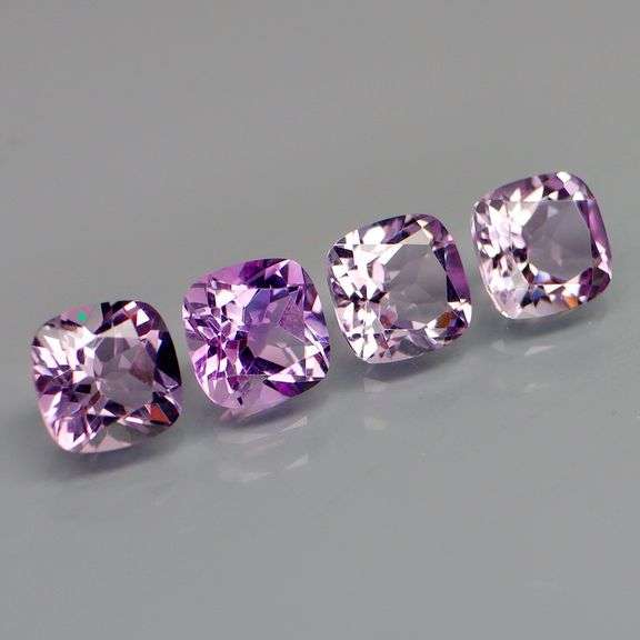 Large! Classic cushion cut! 8.03ct Amethyst set!
