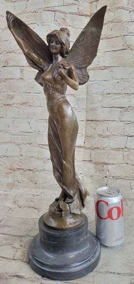 Fairy Butterfly Angel Bronze Sculpture