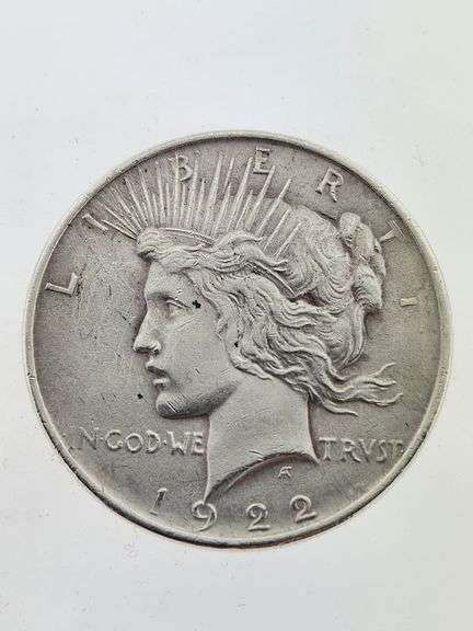 1922 Silver Peace Dollar