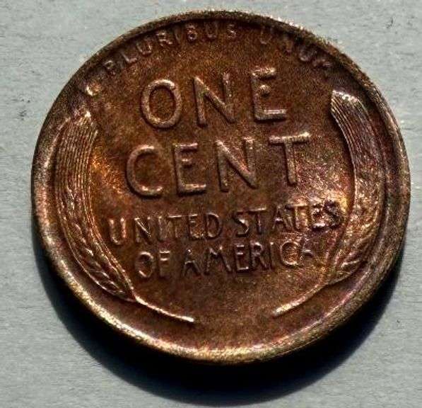 Red BU Early 1914 Lincoln Cent