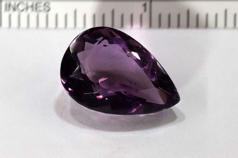 Luscious Natural Amethyst Pear