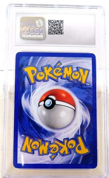 Pokémon 2000 Machop 1st Edition Card, 9 Mint