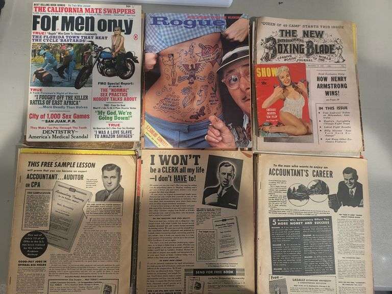 Very collectable 20 Vintage Mixed publishing Magazins