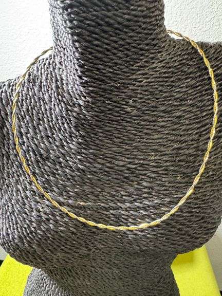 925 Sterling Silver Two Layer Twisted 2.7mm Omega Spring Chain 20"