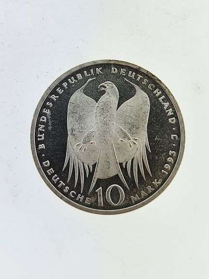 1993 German Robert Koch Silver 10 Mark