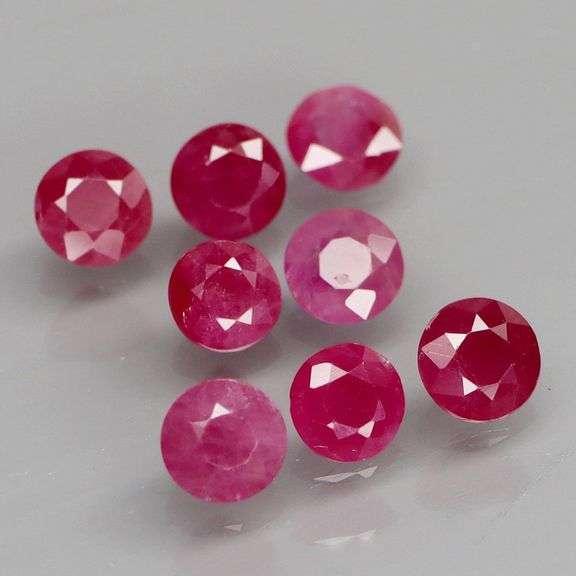 Deep violet red! 2.59 carats of REAL Burmese Rubies!