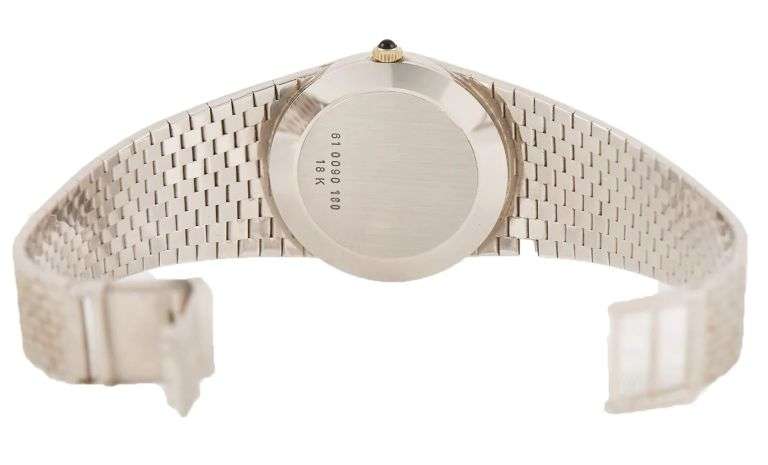 Vintage Zenith Movado 610090180, 32MM in 18K White Gold Men’s Watch