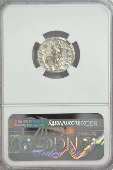 Super nice Severus Alexander Roman silver Denarius, 222-235 AD. NGC XF