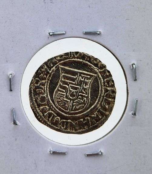 1458-1490 Madonna & Child Silver Hungarian Denar