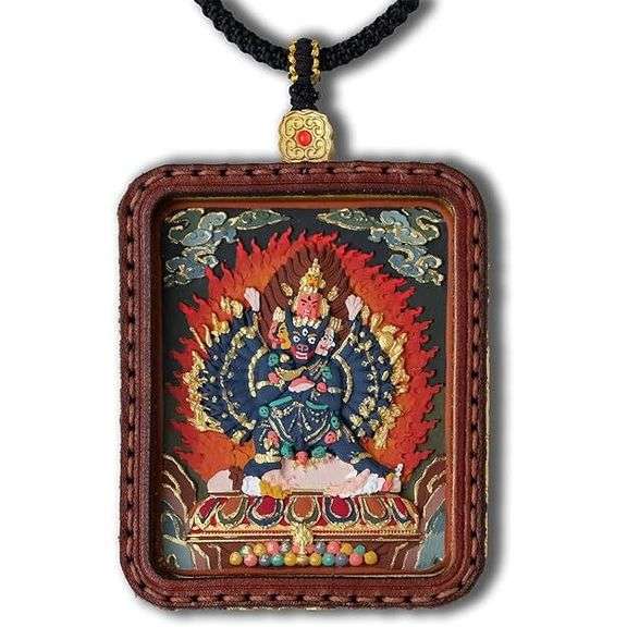 Tibetan Monk Tsa Tsa Blessed Buddha Amulet